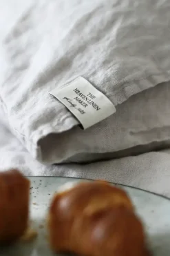 Clearance Heaven Linen tyynyliina 50x60cm vaalean harmaa Tyynyliinat