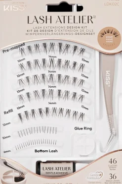 Discount Lash Atelier Design Kit 02 ripset 46 tupsua, 36 yksittäistä ripseä Silmämeikit