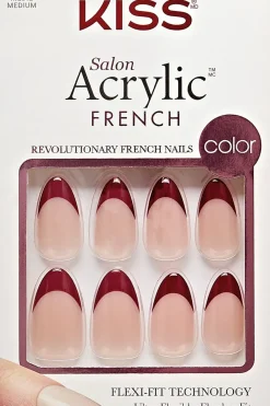 Discount Salon Acrylic French kynnet - Catchy 28kpl Kynsimeikit Ja Kynsienhoito