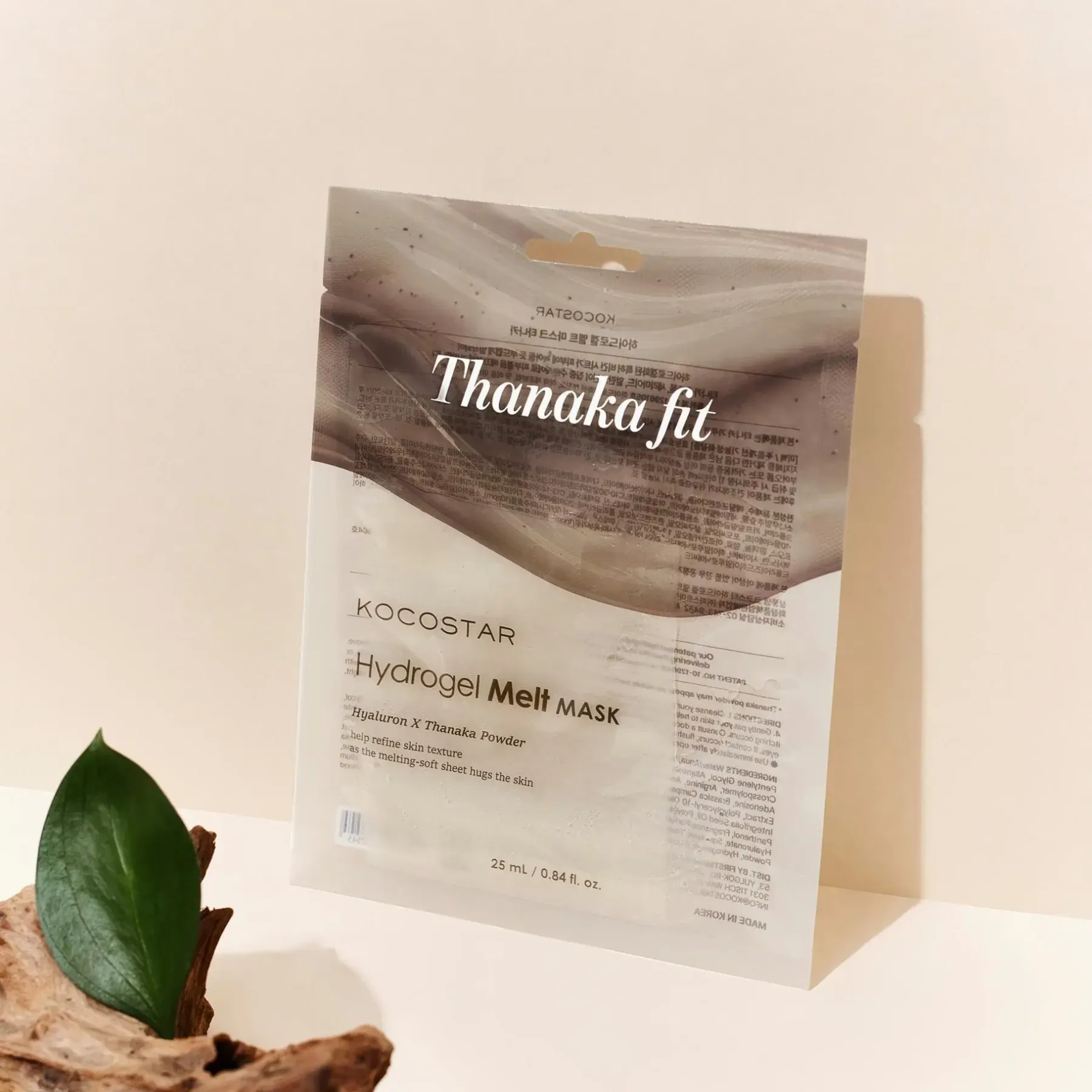 Kocostar Kasvojenhoito<Hydrogel Melt Mask Thanaka Fit kangasnaamio 1 kpl
