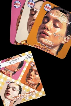 Waffle Mask Kit 3 kpl Korealainen Ihonhoito|Kasvojenhoito