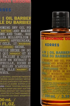 Korres Ihonhoito<Athenian Grooming Barber's 4in1 Oil Recipe kuivaöljy 100ml