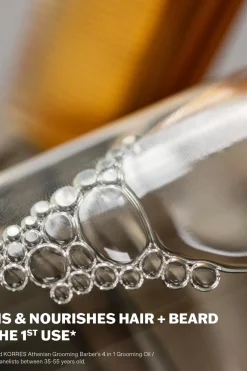 Korres Ihonhoito<Athenian Grooming Barber's 4in1 Oil Recipe kuivaöljy 100ml