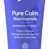 Clearance Pure Calm Niacinamide Overnight mask kasvonaamio 60ml Hajusteettomat Ihonhoidon Tuotteet|Kasvojenhoito