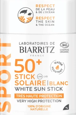 Laboratoires De Biarritz Aurinkotuotteet<Alga Maris Sport Sun Stick White aurinkovoidepuikko valkoinen SPF 50+ 12 g