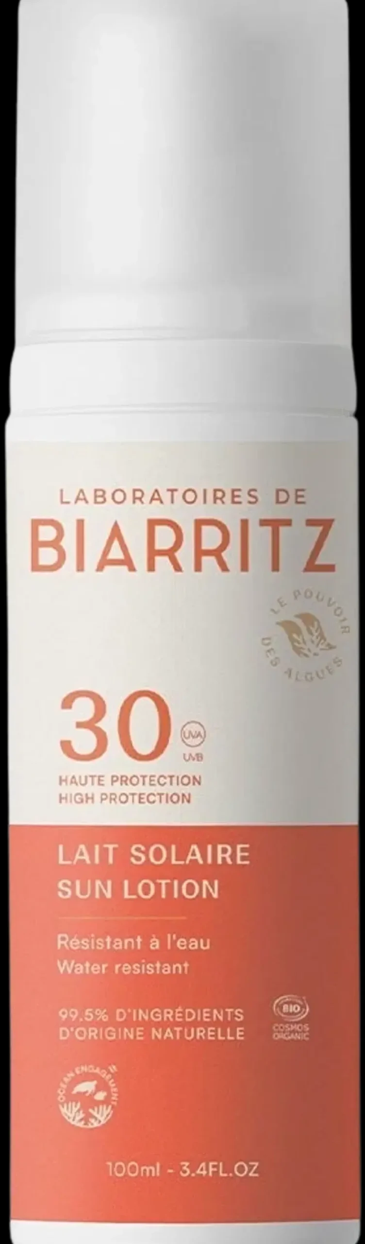 Laboratoires De Biarritz Ihonhoito|Aurinkotuotteet<Aurinkosuojaemulsio SPF30 100ml