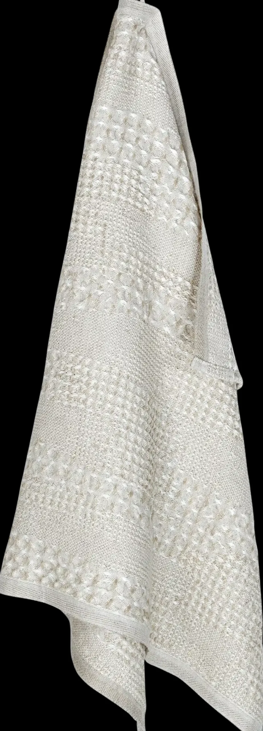 Hot Kuohu käsipyyhe 52x70cm valko-pellava Pyyhkeet