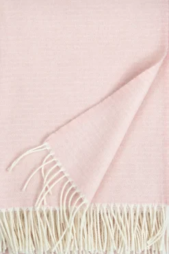 Lapuan Kankurit Viltit, Huovat Ja Torkkupeitot<Lepo huopa 135x180cm valko-roosa