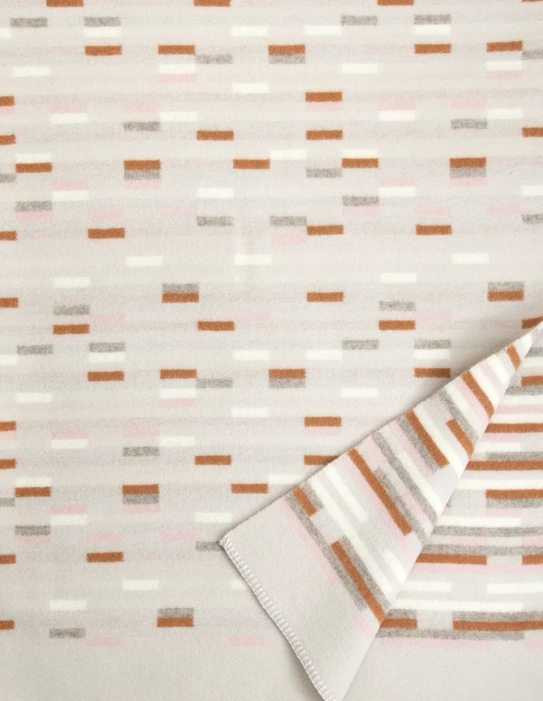 Hot Yllätys huopa 130x180cm beige-roosa-kaneli Viltit, Huovat Ja Torkkupeitot