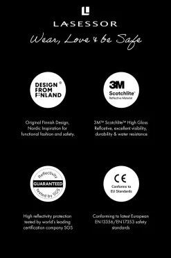 Lasessor Heijastimet<pyöreä koruheijastin