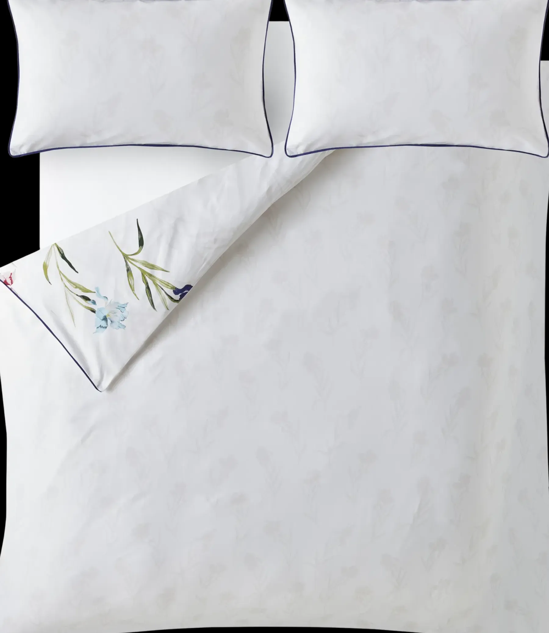 Laura Ashley Tyynyliinat<Hawling Irises tuplapussilakanasetti 230x220 + 2kpl 50x60cm