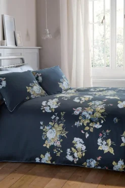 Laura Ashley Pussilakanat<Rosemore pussilakanasetti 150x210+50x60cm midnight