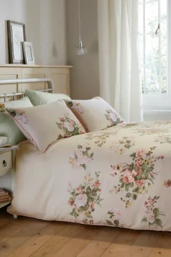 Laura Ashley Pussilakanat<Rosemore tuplapussilakanasetti 230x220 + 2kpl 50x60cm pale pink