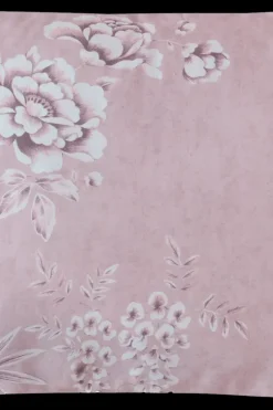 Laura Ashley Tyynyliinat<Rowsham Garden satiinityynyliina 50x60cm pinkki