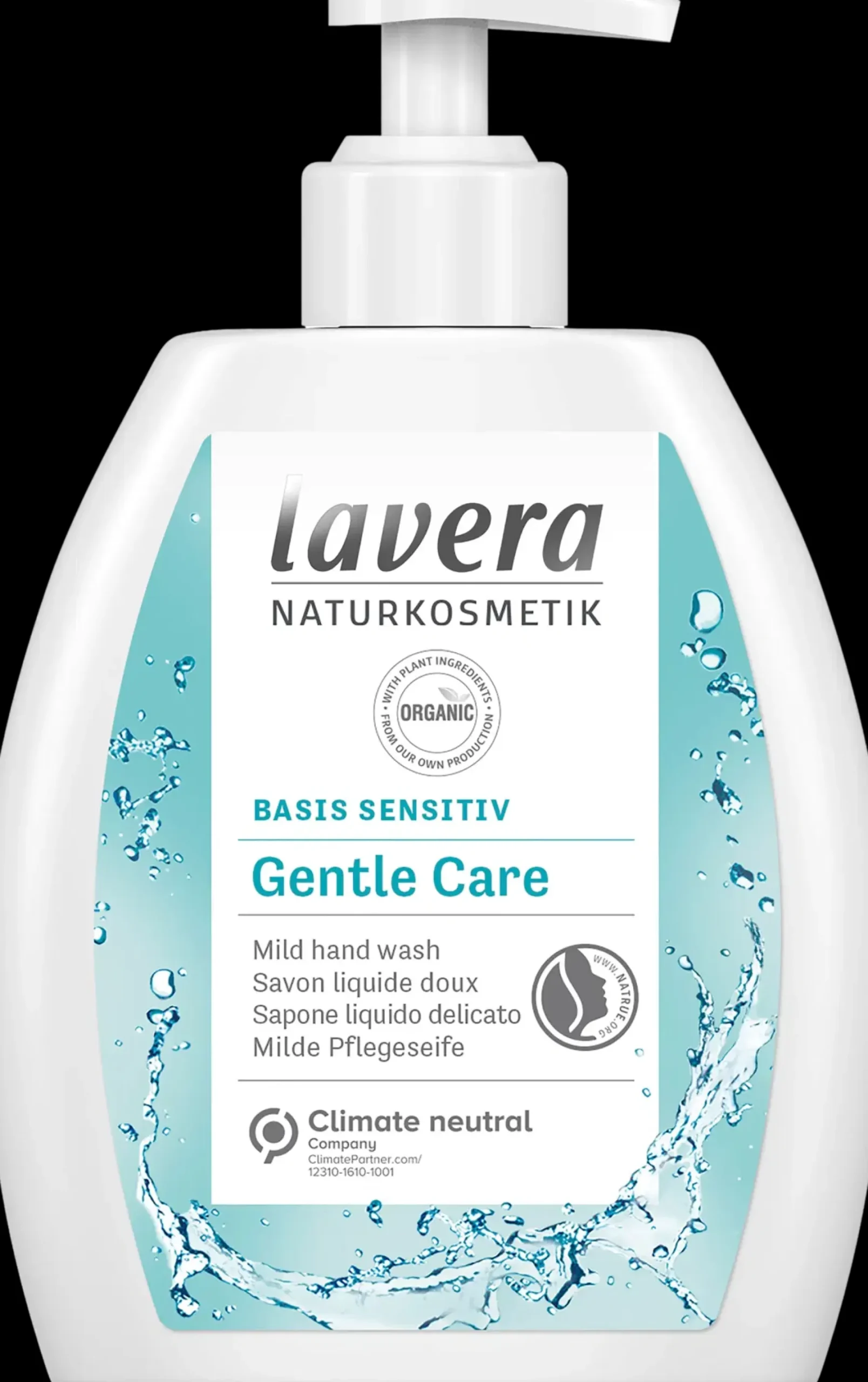 lavera Ihonhoito|Käsienhoito<Basis Sensitiv Gentle Care Hand Wash - Hellävarainen käsisaippua 250ml