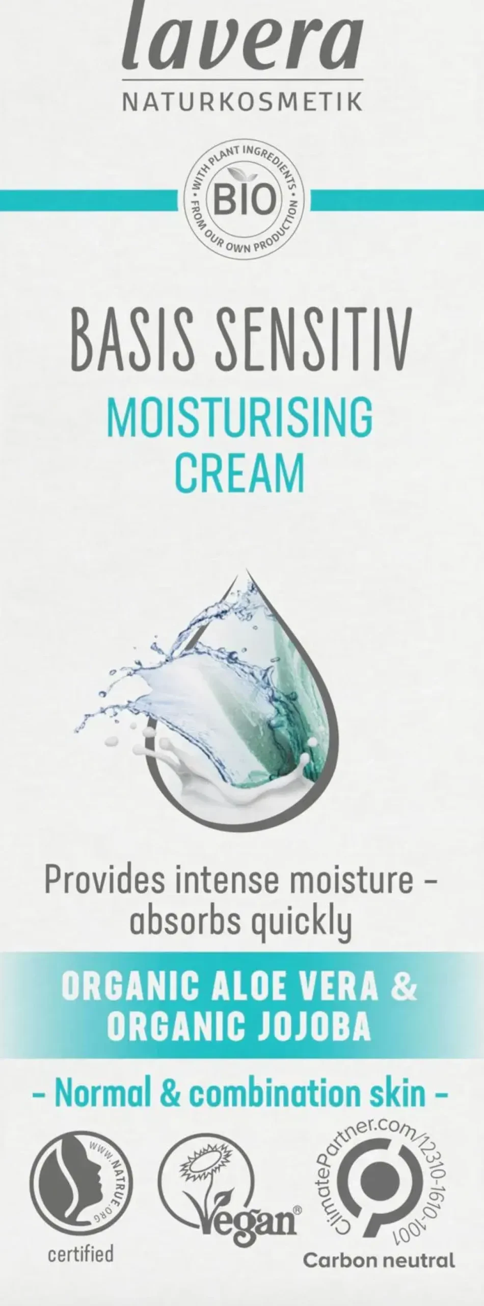 lavera Ihohaasteet|Ihonhoito<Basis Sensitiv Moisturising Cream 50ml