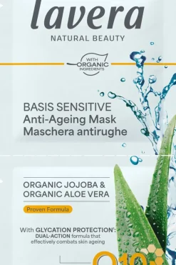 Hot Basis Sensitive Q10 Mask 2x5 ml Ihonhoito|Kasvojenhoito
