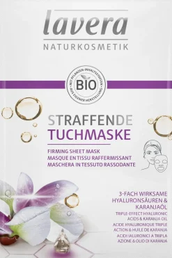 lavera Ihonhoito|Kasvojenhoito<Firming Sheet Mask 1 kpl / 21 ml - Kiinteyttävä kangasnaamio