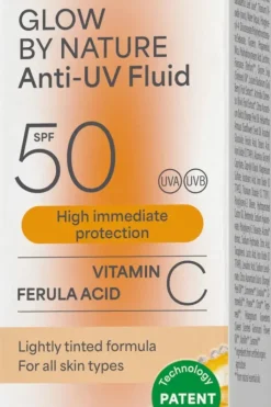 Hot Glow By Nature Anti-UV Fluid SPF50 Ihotyypit|Ihonhoito