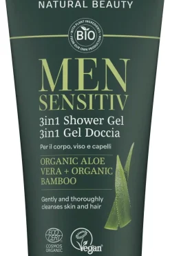 lavera Ihonhoito<Men Sensitiv 3IN1 suihkugeeli vartalolle ja hiuksille 200 ml