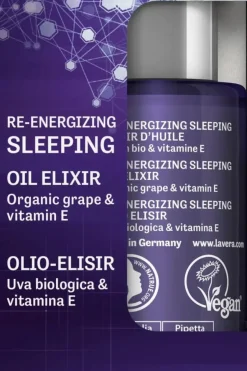 lavera Ihonhoito|Kasvojenhoito<Re-Energizing Sleeping Oil Elixir -öljyeliksiiri 30ml
