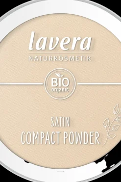 lavera Meikit|Kasvomeikit<Satin Compact Powder –Medium 02- 9,5 g