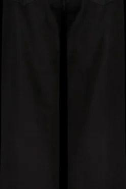 Best LC ISA 2287 mustat Wide leg regular fit farkut Farkut