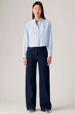 Best ® Ribgage Wide leg H223 farkut Farkut