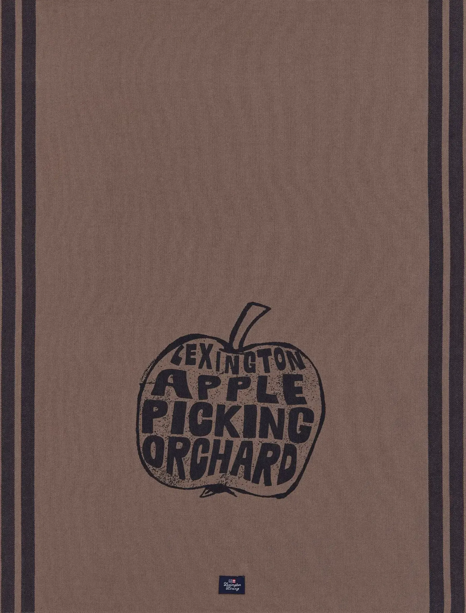 Lexington Company Keittiötekstiilit<Lexington Apple keittiöpyyhe 50x70cm white/black
