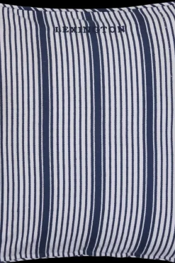Outlet Lexington Classic raidallinen tyynynpäällinen 50x50cm valkoinen/tummansininen Sisustustyynyt Ja Tyynynpäälliset