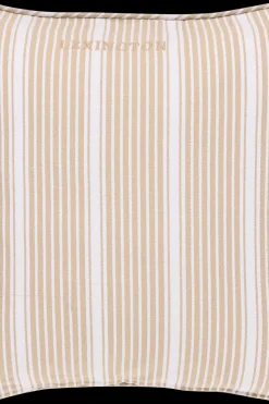 Lexington Company Sisustustyynyt Ja Tyynynpäälliset<Lexington Classic raidallinen tyynynpäällinen 50x50cm beige/valkoinen