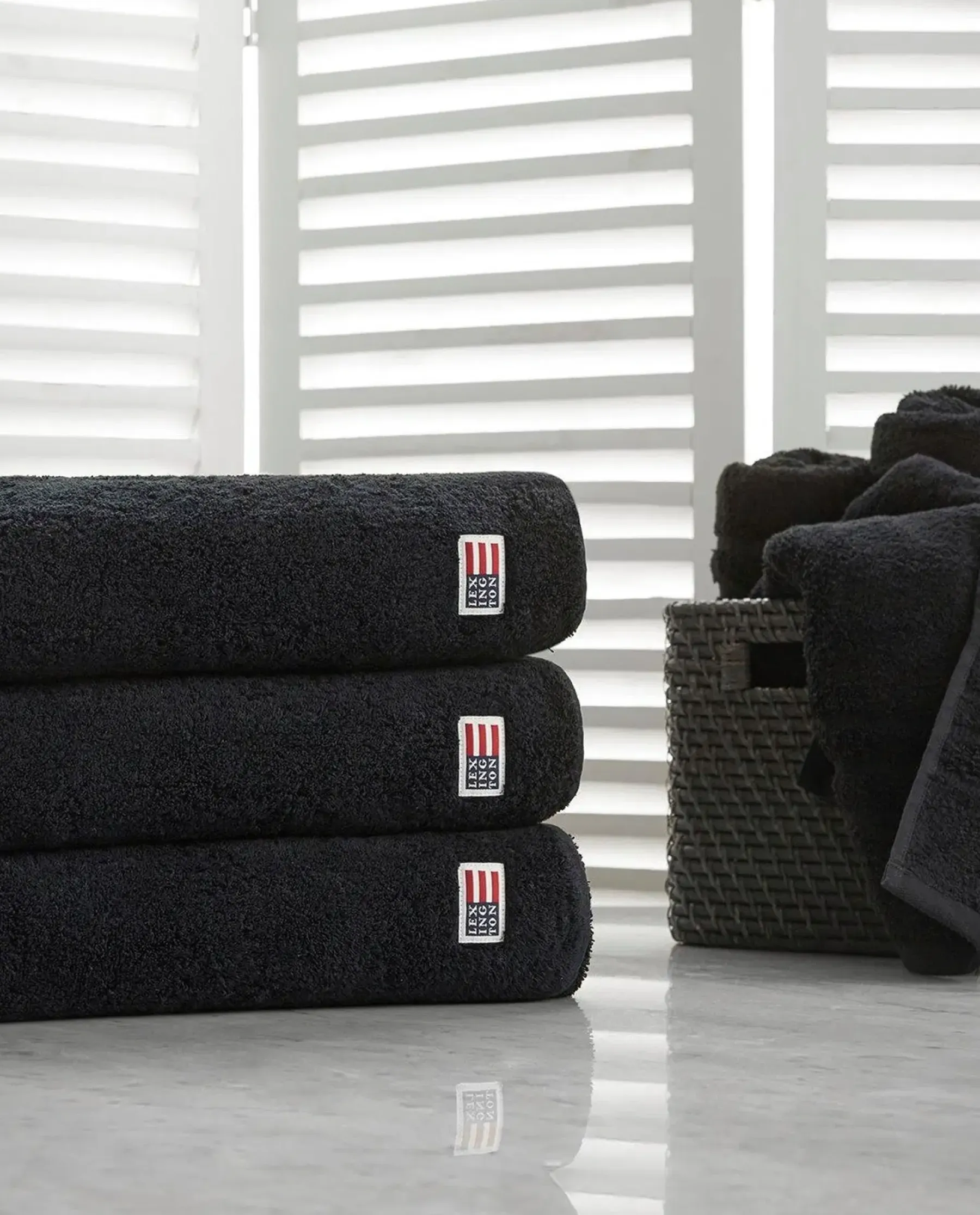 Lexington Company Pyyhkeet<Lexington Original käsipyyhe 30x50cm black