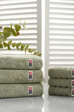 Hot Lexington Original kylpypyyhe 100x150cm vintgage green Pyyhkeet
