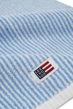Best Lexington Original kylpypyyhe70x130cm white blue stripe Pyyhkeet