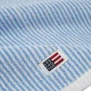 New Lexington Original kylpypyyhe 100x150cm white blue stripe Pyyhkeet