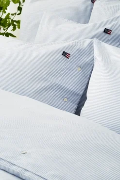 Discount Lexington Pin Point tyynyliina sininen/valkoinen 50x60cm Tyynyliinat