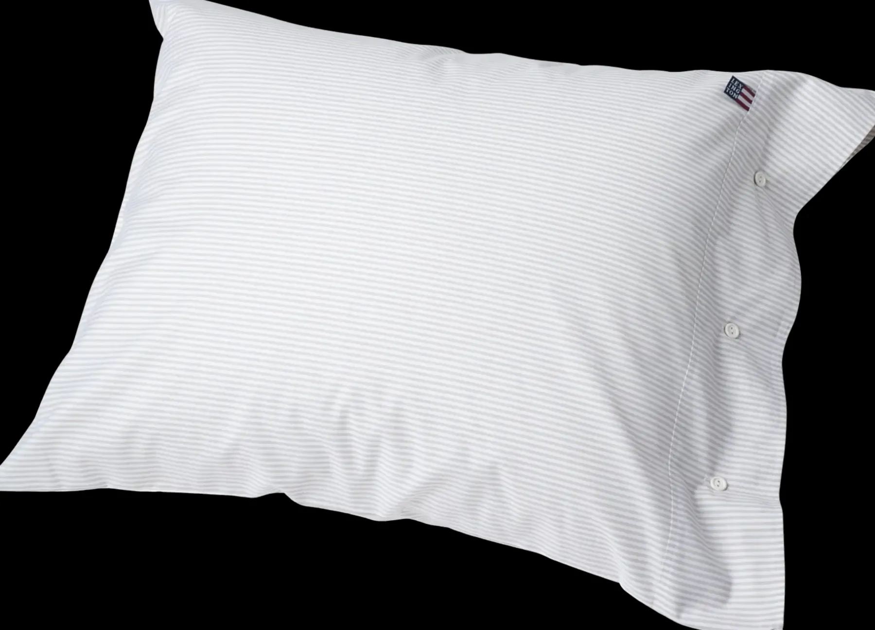 Discount Lexington Pin Point tyynyliina 50x60cm beige/valkoinen Tyynyliinat