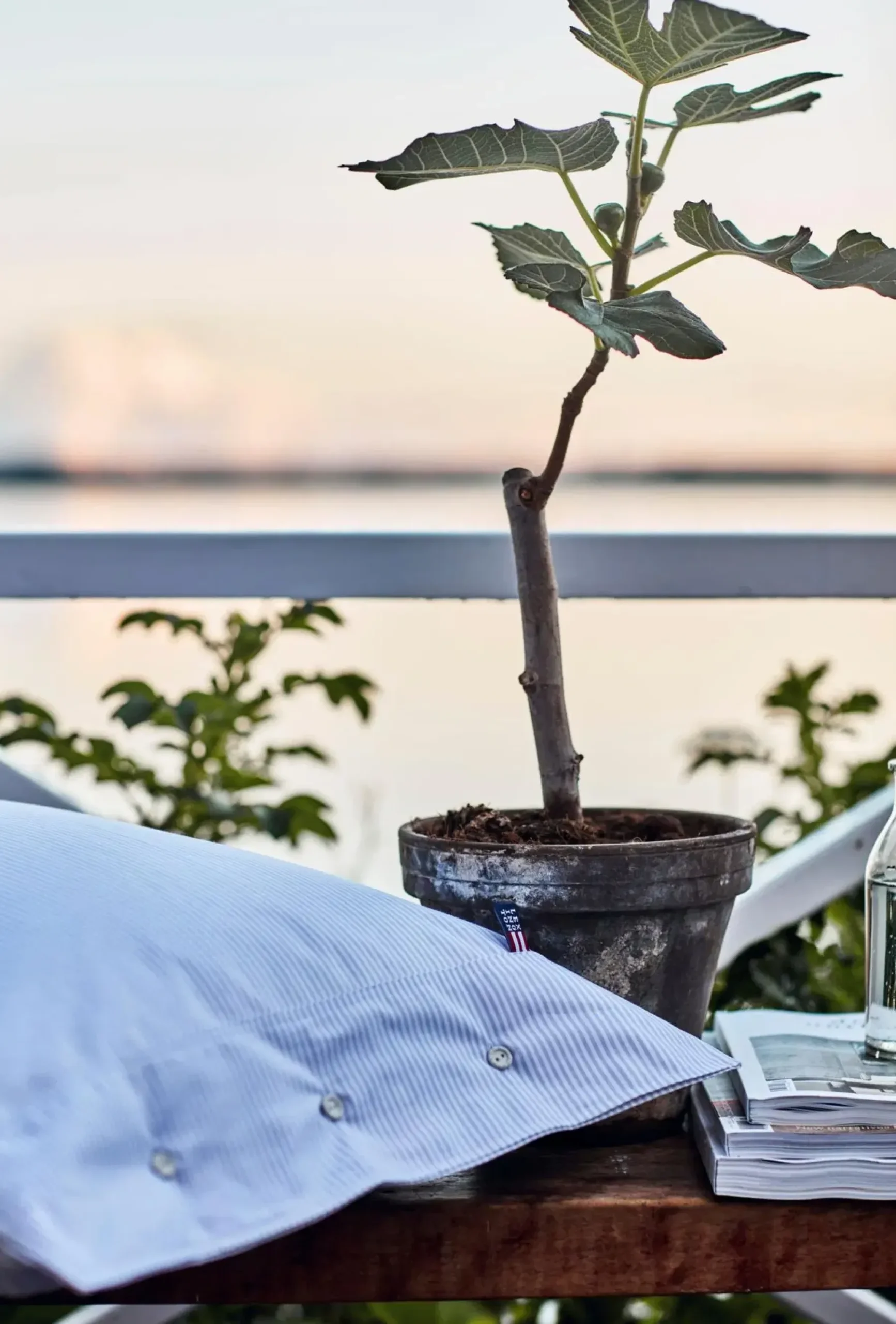 Lexington Company Tyynyliinat<Lexington Pin Point tyynyliina 50x60cm harmaa/valkoinen