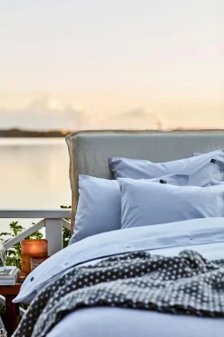 Lexington Company Tyynyliinat<Lexington Pin Point tyynyliina 50x60cm harmaa/valkoinen