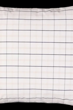 Lexington Company Tyynyliinat<Lexington Poplin tyynyliina 50x60cm valkoinen/beige/tummansininen