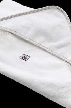 Lexington Company Pyyhkeet<Lexington vauvan huppupyyhe 100x100cm valkoinen/beige