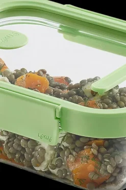 Lékué Keittiötarvikkeet<lasinen säilytysrasia 1050 ml, suorakulma