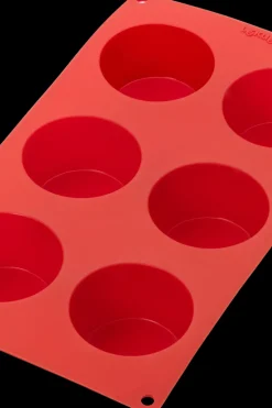 Lékué Ruoanvalmistusastiat<muffinssit leivosmuotti, 6 kuppia