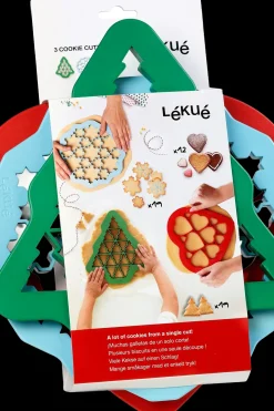 Lékué Keittiötyövälineet<Piparimuotti setti 3 kpl