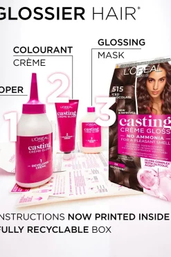 L'Oréal Paris Hiusvärit<Casting Crème Gloss 210 Blue Black semi-permanent hiusväri normaaleille hiuksille 1 pce