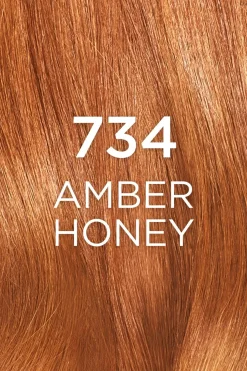 L'Oréal Paris Hiusvärit<Casting Crème Gloss 734 Amber Honey semi-permanent hiusväri normaaleille hiuksille 1 pce