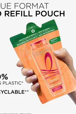 Best Elvital Dream Length shampoon täyttöpakkaus pitkille hiuksille 250 ml Shampoot