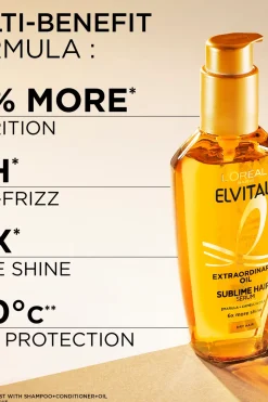 L'Oréal Paris Hiustenhoito<Elvital Extraordinary Oil hiusöljy kaikille hiustyypeille 100ml