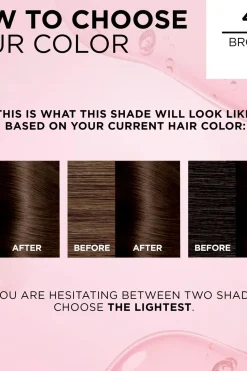 Sale Excellence Creme 4 Brown Tummanruskea kestoväri 1kpl Hiusvärit