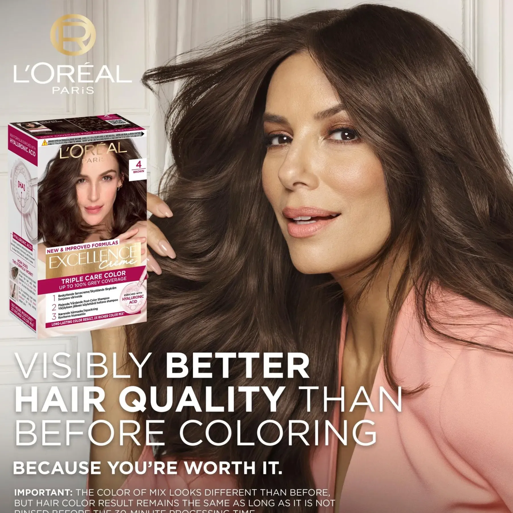 L'Oréal Paris Hiusvärit<Excellence Creme 1 Black Musta kestoväri 1kpl